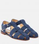 Джинсовые сандалии lynn Gabriela Hearst, синий - фото