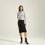 Трикотажная футболка женская Calvin Klein, PC1-Гиацинтовый Пурпур - фото 4