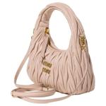 MIU MIU Кожаная сумка-полумесяц - фото 2