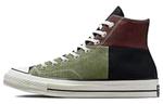 Кроссовки Converse Chuck 70 Plus Canvas унисекс, Black-green-brown - фото 3