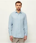 Рубашка regular fit Eleventy, небесно-голубой - фото