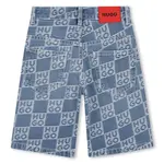 Шорты HUGO G00996, синий - фото 2