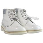 Женские ботинки Kicker с возвратом до щиколотки Kickers, белый - фото 2