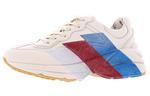 Кроссовки женские Gucci Rhyton, белый / красный / синий - фото