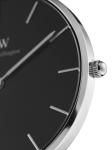 Наручные часы Petite Sterling 32 мм Daniel Wellington, черный - фото 2