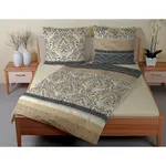 Постельное белье CASATEX «Ориент», элегантное и модное, бежевый/антрацит - фото 2