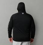 Толстовка с капюшоном Columbia Mens Terminal Tackle, Black/Cool Grey Logo - фото 9