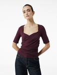 Блуза Koton, бордовый - фото