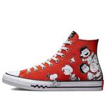 Кроссовки peanuts x chuck taylor all star 'red white black' Converse, красный - фото