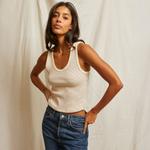 Майка с поддержкой Structured Rib Perfectwhitetee, мультиколор - фото 4