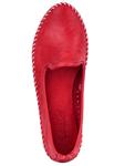 Andrea Conti Красные лоферы - фото 5