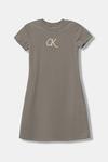 Детское платье Calvin Klein Jeans, серый - фото