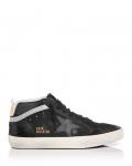 Кроссовки унисекс Golden Goose Mid Star Mid Top, черный - фото 4