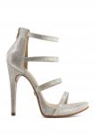 Туфли Andrea Premium Bright Silver High Heels Stiletto - фото