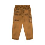 By *A Bathing APE Moonface logo Washed Jeans Aape, коричневый - фото 3