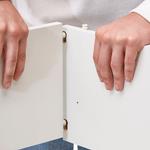 Открытое хранилище VIHALS IKEA, 95x37x90 см, белый - фото 5