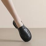 Lan Miao Женские лоферы абрикос, цвет Apricot - фото 3