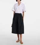 Металлизированные кожаные сандалии Jil Sander, Giallo Scuro - фото 3