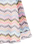 Рубашка с узором зигзаг Missoni Kids, розовый - фото 3
