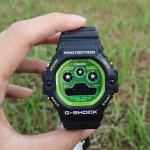 Часы CASIO G-Shock Digital 'Black Green', черный - фото 2