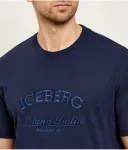 Футболка regular fit Iceberg, темно-синий - фото 4