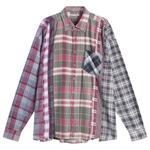 7 широких фланелевых рубашек Needles, Assorted - фото