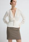 Блуза adL Blouse, Vanilla/Beige - фото 5