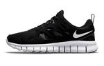 Nike Free Run 2 Черный Белый (GS) - фото