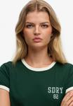 Футболка Superdry & Co ATHLETIC ESSENTIALS , Enamel Green/Green - фото 4