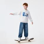 Детская толстовка Lee, серо-фиолетовый - фото 4