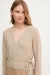 Кардиган Oui, бежевый - фото 4