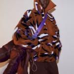 Куртка Adidas by Stella McCartney Jaquard Fleece, темно-коричневый - фото 6