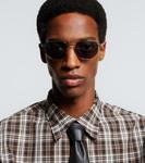 Круглые солнцезащитные очки Bottega Veneta - фото 3