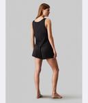 Пижама женская Calvin Klein Underwear из майки и шорт, черный - фото 2