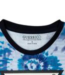 Футболка детская Guess с узором, синий - фото 4