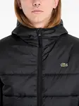 Стеганый пуховик Lacoste, черный - фото 4