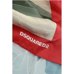 Узорчатый шелковый фуляр Dsquared2, Multicolor - фото 3