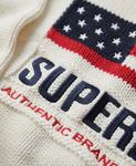 Водолазка Superdry Sweater, кремовый - фото 4