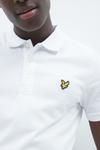 Классическая рубашка-поло Lyle & Scott, белый - фото 3