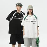 Футболка унисекс GOLFCROSS, белая - фото 8