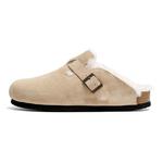 Закрытые тапочки унисекс WEISHIBANGWEI, имбирно-желтый (размер S) - фото