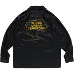 Рубашка с отложным воротником WTAPS, черный - фото 3