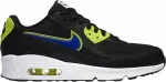 Кроссовки Nike Air Max 90 GS 'Black Volt Racer Blue', черный - фото