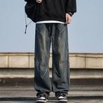 Джинсы унисекс Polar Bear POLAR BEAR, Винтажный синий - фото 3