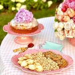 Блюдо сервировочное Bordallo Pinheiro Cabbage, 43х32 см, розовый - фото 2