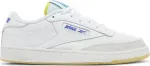 Кроссовки prince x club c 85 'white bright cobalt' Reebok, белый - фото