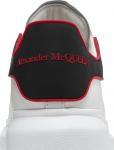 Кроссовки Alexander McQueen Oversized Sneaker White Lust Red, белый - фото 7