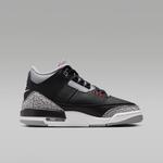 Кроссовки для подростков Nike Air Jordan 3 Retro 'Black Cement', черный/серый - фото 6