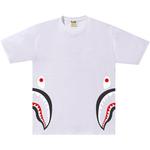 Футболка BAPE Side Shark Tee 'White', белый - фото 2