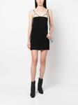 Dsquared2 cut-out strappy minidress, черный - фото 2